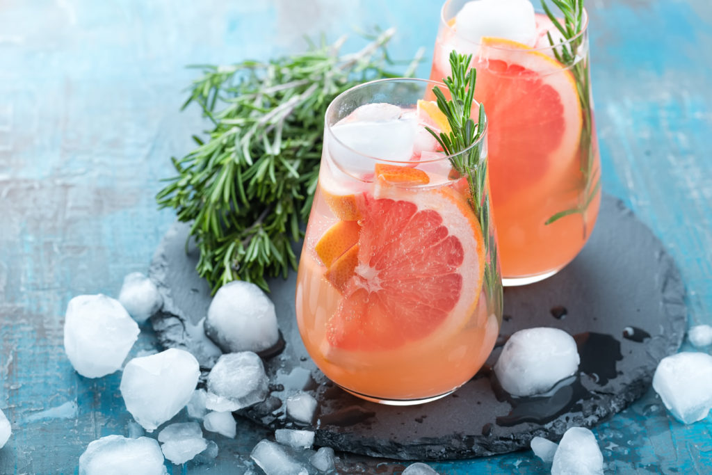 Grapefruit Mimosa Recipe With Rosemary | Gardenuity - THE SAGE