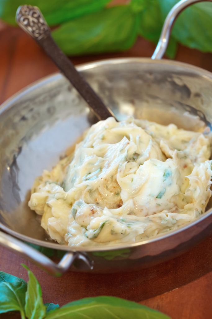 Garlic Parmesan Butter with Basil | Recipe - THE SAGE